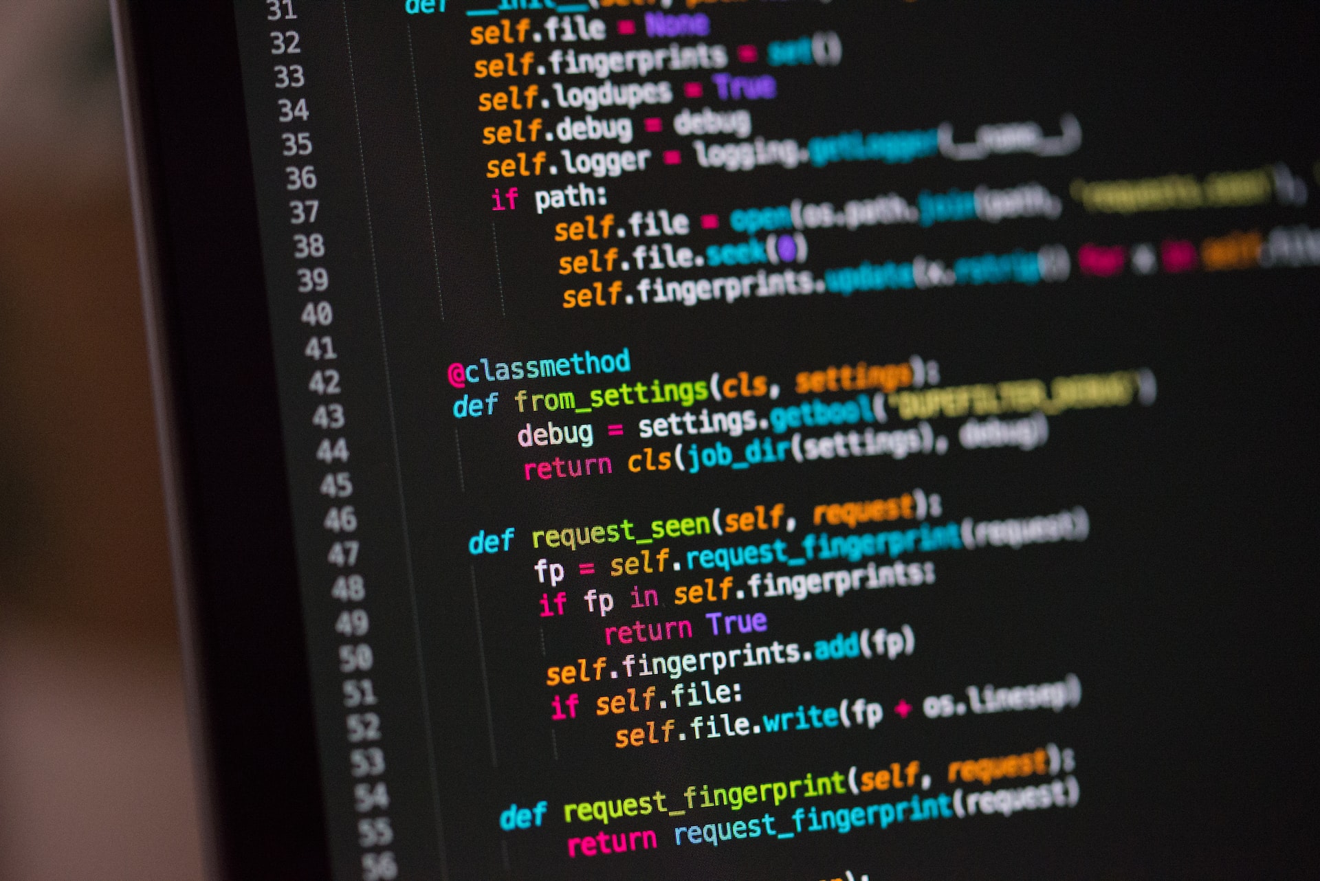 Python code by Chris Ried